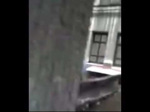 Russian Guy Screams At Tractor