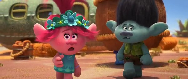 Trolls - Branch & Poppy scenes (2nd movie)