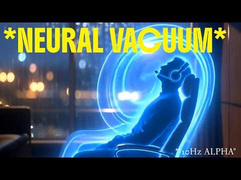 NEURAL VACUUM: 10 Minute Brain Reset (10Hz Alpha Shield + Rain)*