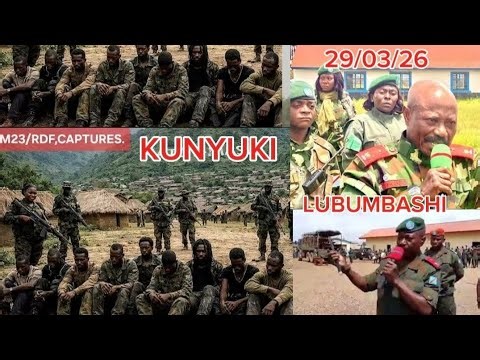 🔥29/03/26 TRAITORS IN THE FARDC HUMILIATED, GENERAL EDDY KAPEND LAUNCHES HUNT DOWN, KUNYUKI RDF C...