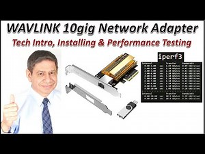 The WAVLINK WL-NWP004 10gig PCIe Network Adapter