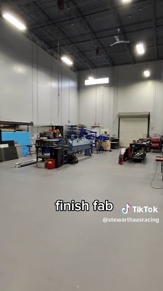 Take a stroll in the shop with us! What else do you want to see? #nascar #racing #raceshop #tour #motorsport #pov