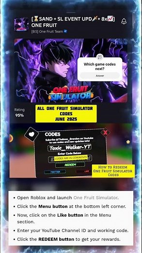 ALL One Fruit Simulator CODES!