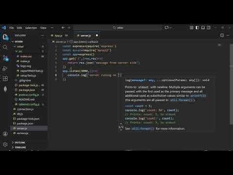 How to Connect React with MySQL Database