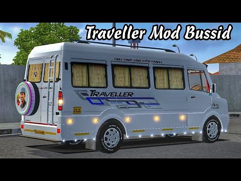 New Realistic Force Traveller Mod Released For Bus Simulator Indonesia || Mini Bus Mod Bussid