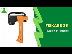 🪓 𝗙𝗜𝗦𝗞𝗔𝗥𝗦 𝗫𝟱 🔝 Review y pruebas al hacha Fiskars X5 ***𝐄𝐍 𝐄𝐒𝐏𝐀Ñ𝐎𝐋*** 𝐇𝐃