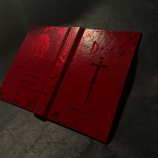 Dracula by Bram Stoker - Handmade Hardcover Book Rebind - Etsy