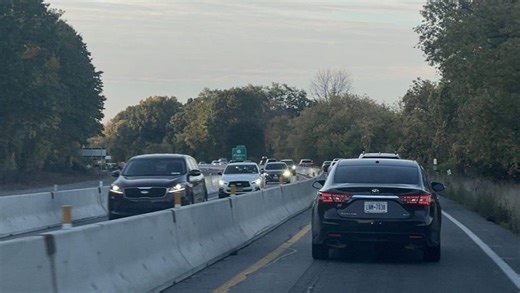 Lane closures continue for I-490 bridge project