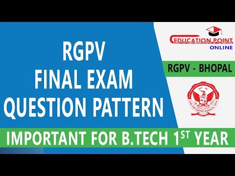RGPV Final Exam Question Pattern | 70/70