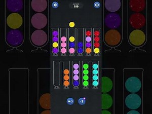 Ball Sort 186, 187, 188, 189, 190, Special Level