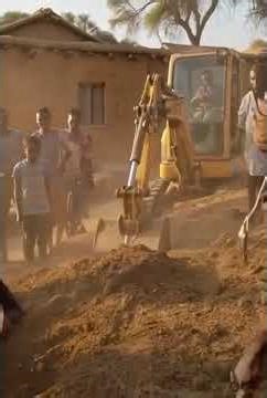 Amazing AI Construction – Building Mega Swimming Pool by Man Machine