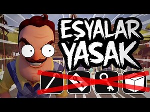 Eşya Kullanmadan Hello Neighbor'u Bitirmek Mümkün Mü?