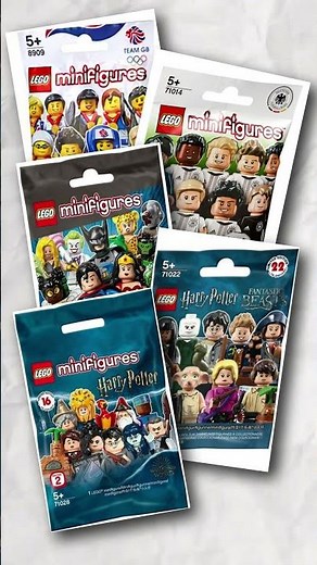 What Is The BEST Licensed LEGO MINIFIGURE SERIES???