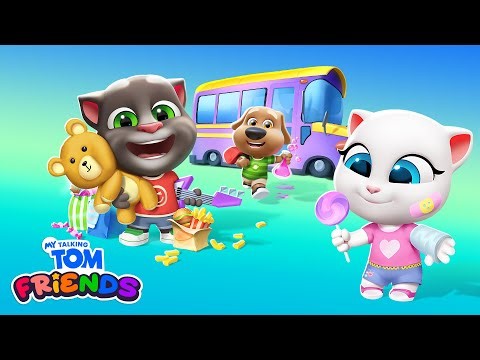 Bus Trip CHAOS 🚌💥 My Talking Tom Friends Update Gameplay