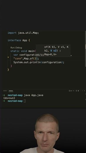 Nested Maps--Almost Like JSON #java #shorts