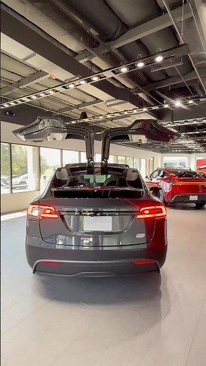 2025 Tesla Model X in Stealth Grey Color | Amazing Falcon Wing Doors | Exterior Design