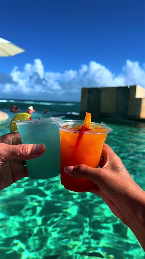 A drink for every day and a view for every mood. 🍹✨ #StMaarten #TravelTok #VacationVibes #VacationTime #ResortLife