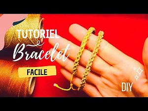 TUTO MICRO MACRAMÉ 🥥 bracelet en macramé facile et rapide • DIY Macrame Friendship Bracelet