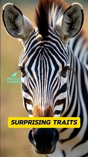 Fun and Surprising Zebra Facts You Didn't Know! #WildlifeWonders #FunFacts #DidYouKnow #naturefacts