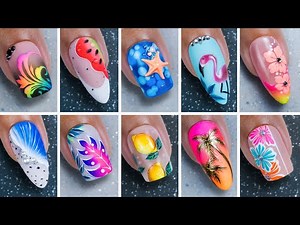 Best Nail Art Summer | 15+ New Nail Art Ideas Compilation