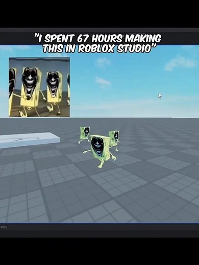 I spent 67 hours making this in Roblox Studio 🔥 #roblox #yarayara #spongebob #aura #phonk