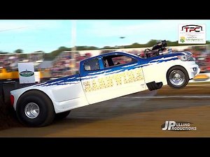 Super Modified 2wd Trucks pulling at The Pullers Championship in Nashville, IL - Saturday - 2025