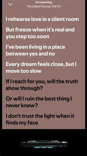 Im Learning - The Silent Partner & IVEY.H | Lyrics (Line 1)