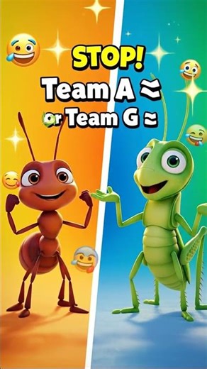 Are You the Ant or the Grasshopper? 🤔 #shorts