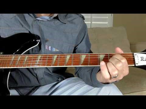 Gardening At Night (Peter Buck way) guitar lesson R.E.M.