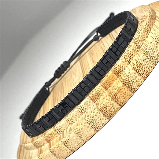 Custom Morse Code Bracelets for Men: Secret Message Beaded Bracelets, Name or Word Memorial - Etsy