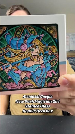 Unboxing The Brand New Dark Magician Girl Yu-Gi-Oh! Deck Box From Armored Corgi!🐐