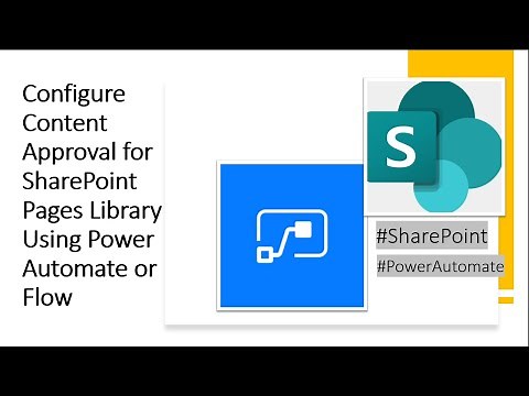 Configure Content Approval for SharePoint Site Pages Library Using Power Automate