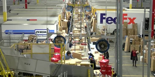FedEx shipping Facility