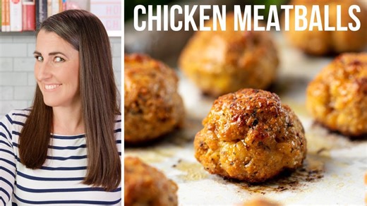 How to make easy baked chicken meatballs