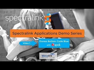 Spectralink Applications Demo | Duress Button