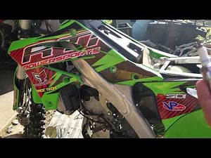 Changing A Spark Plug - Kawasaki KX250f (All Models)