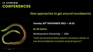 Dr JB Collins - Lack of canonical beta-tubulin resistance alleles in two benzimidazole-resistant ascarid species | Canal U