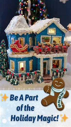 ✨ Be Part of the Holiday Magic! ✨ For 35 years, our Gingerbread House Contest has brought together families, friends, and frosting fans to celebrate the joy of creativity and community. Whether you’re crafting your very first gingerbread build or you are returning for another sweet season, your creation could be part of a beloved Portsmouth holiday tradition seen by thousands of visitors! There’s no fee to participate. Experiment with creative techniques, test out unusual edible construction mat