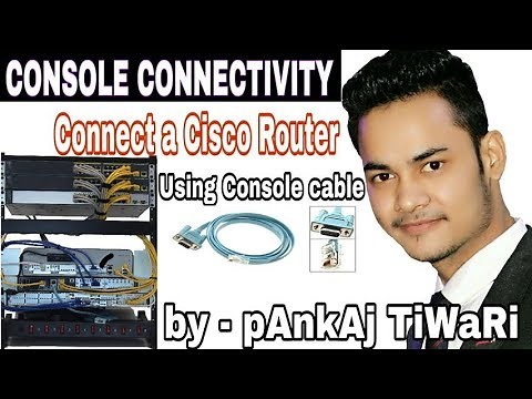 How to Connect Cisco Router Using Console Cable || Connecting a Cisco Router via Console Port