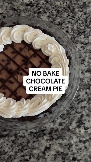 No Bake Kahlua Chocolate Cream Pie Recipe