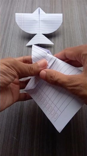 Origami Burung Terbang Bagian 5, Cara Mudah Membuat Burung dari Kertas #viralvideo #diy