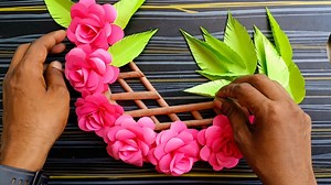 DIY toran and floral wall decor projects
