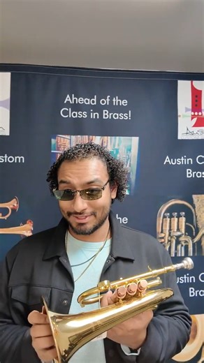 Trent Austin on Instagram: "Roman G From ACB Playing the cute Taylor by CarolBrass Phat Puppy Flugelhorn! #shorts ##flügel https://www.austincustombrass.biz/pre-owned-taylor-by-carolbrass-phat-puppy-in-clear-lacquer-urvo/"