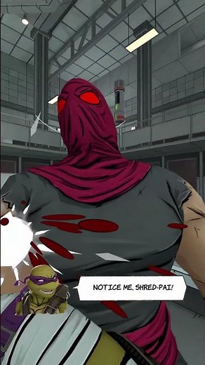 Ninja science lab. What are The Foot up to? 🤔 #tmnt #vrgaming #vrgames #metaquest #virtualreality