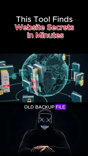 This Tool Finds Website Secrets in Minutes | #cybersecurity #cyberawareness #viral #chatgpt #asd
