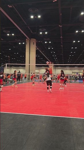 🎯 Isabella Hits AROUND the BLOCK — SHORT DROP KILL! #Shorts #Volleyball #Sports #VolleyballAcers
