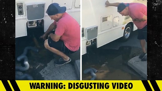 Dad Tries to Drain RV Toilet, Turns into Toxic and Hilarious Mess