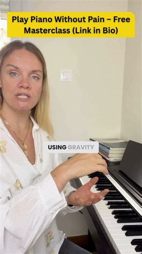 Play Piano Without Tension Using This Simple Trick #piano