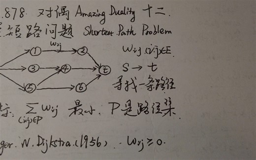 今夜我们来聊聊对偶 Amazing Duality （十二）：最短路问题 Shortest Path Problem