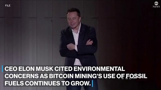 Bitcoin plunges as Elon Musk puts environmental impact under scrutiny